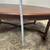 Fruitwood burl oval coffee table 48” w/ 2 side end tables 9 thumbnail