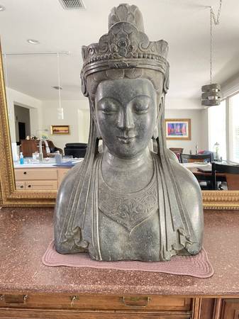 Stone Asian Statue 1