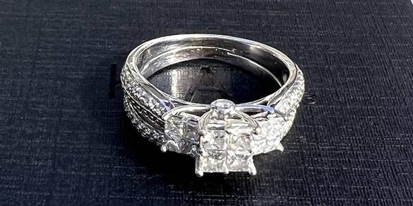 Diamond Wedding and Engagement Ring 1