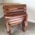 Small Antique Child's Pine School Desk and Chair Folding Seat 9 thumbnail