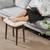 NEW Vanity Stool with Saddle Cushion, 18 Inch  BEIGE 5 thumbnail