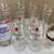 vintage 70s Budweiser Michelob Beer Glass Glasses bar pub decor 1 thumbnail