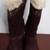 AMERICAN EAGLE WEDGE HEEL BOOTS WITH FAUX FUR TRIM (size 8) 2 thumbnail