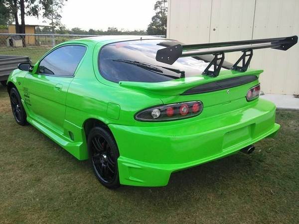 K-MAX Style Rear Bumper for a 93-97 MAZDA MX3 1