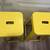 Yellow Metal Bar Stools - Counter Height 2 thumbnail