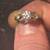 1.3 carat Diamond 14k gold Wedding Ring 7 thumbnail