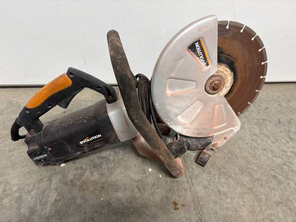 Evolution 866 12 in. | Electric Concrete Saw | Diamond Blade 1