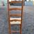 Antique French Country Ladder Back Chair with Rush Seat Shaker Style chair 4 thumbnail