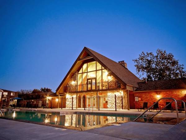 Playground, Resort-Style Swimming Pool, In-Water Lounge Chairs 1