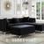 3-piece sectional sofas, sofa bed, modern l shaped sofas, sofas, mvqc 18 thumbnail
