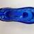 Fenton Glass Shoe Princess Slipper Cobalt Blue Vintage 7 thumbnail