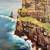 Castle Rock 1, Cliffs of Moher, Ireland, Framed Oil Painting By France 2 thumbnail