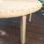 Waterproof Outdoor Wicker Low Round Table with Metal Legs 34 x 18 2 thumbnail
