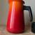 Mid Century Enamelware Pitcher, Flame Orange 4 thumbnail