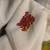 79.75 cts of natural, earth-mined Red, Orange and Yellow Sapphire 5 thumbnail