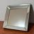 Square Beveled Wall Mirror Decor Accent Mirrored Tray 7 thumbnail