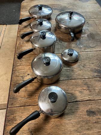 Revere Ware, Farberware Pots and Pans 1
