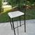 4 Bar Height Chairs- Metal 3 thumbnail
