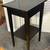 Single Drawer Nightstand, black-brown 4 thumbnail