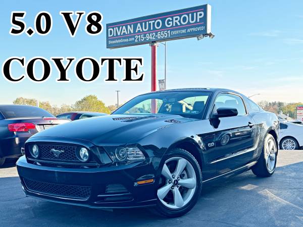 2013 FORD MUSTANG GT PREMIUM V8 5.0 COYOTE *** 6 SPEED MANUAL *** 1