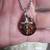 Amara Teardrop Orgonite Pendant – Amethyst, Silver Crucifix & Copper 6 thumbnail