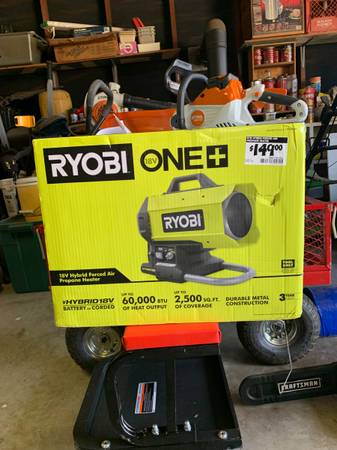 RYOBI One 18V Propane Heater 1