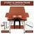 Portable 2-Section Folding Massage Table & Facial Bed 3 thumbnail