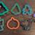 6 Large Comfort Grip Cookie Cutters.  Pick up in Owatonna. 1 thumbnail