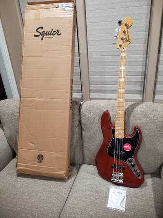 Squier Classic Vibe Active '70s Jazz Bass - Mocha 1
