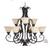 Dining Room Chandelier with wall sconces REDUCED PRICE 9 thumbnail
