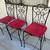 NICE HIGH QUALITY PIER 1 SOLID IRON BARSTOOLS CAN DELIVER LOCAL IF NEEDED 3 thumbnail