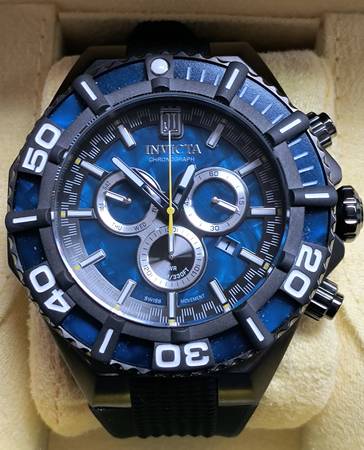 BLUE CHIP Jason Taylor INVICTA Sold Out Limited Edition CHRONOGRAPH 1