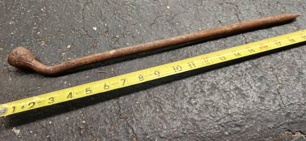 Antique wheel LUG WRENCH 1