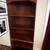 Solid cherry lighted bookcase 3 thumbnail