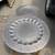 Pair of Foldable Stainless Steel Top End Tables / Serving Tables 7 thumbnail