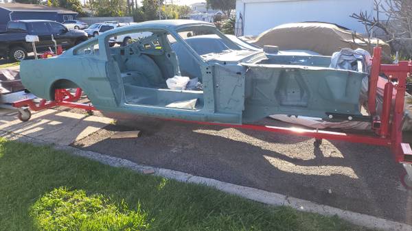 1965 Ford Mustang Fastback body with Dynacorn panels 1