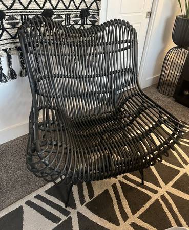 Four Hands Theory Wicker Occasional Chair 1