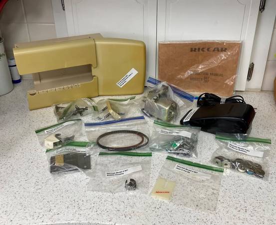 RICCAR Model 807 Sewing Machine PARTS ONLY (See Description For Prices 1