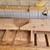 PIC-A-BENCH CEDAR TABLE CONVERTS TO 2 BENCHES 12 thumbnail