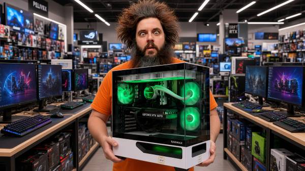 AMD Ryzen 7 8 Core Liquid Cooled Gaming PC 32GB DDR5 Nvidia RTX 5070 1