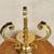 Heavy Castilian Imports solid brass 7lb candle holder candlestick 4 thumbnail
