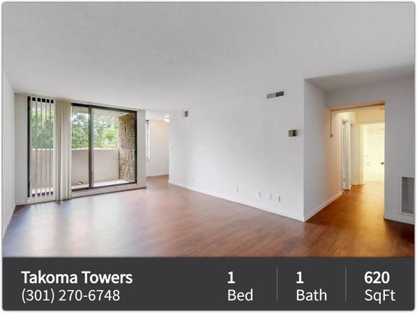 $1,425 / 1br - 620ft2 - Beyond Four Walls: A Place to Truly Call Home! (Takoma Park)64040362548610121