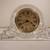 Art Deco Crystal Mantel Clock Vintage 3 thumbnail