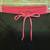 New GW SPORT Lady's 1X CAPRI KNIT PANTS, BLACK/PINK 5 thumbnail