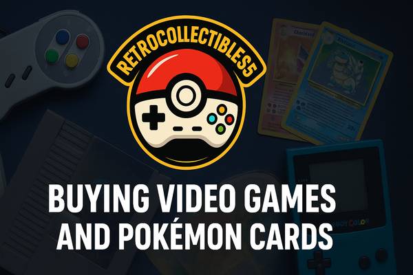 BUYING VIDEO GAMES & POKEMON CARDS 1