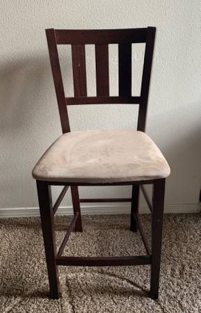 Suede Counter/barstools 1