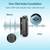 Wireless Mini Lavalier Microphones for iPhone,Android,2 Pack 2.4G Clip 8 thumbnail