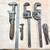 Various Size Pipe Wrenches / Monkey Wrenches / early Vise Grip 2 thumbnail