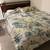Queen Bed- Metal Frame With Wooden Headboard and Footboard 3 thumbnail