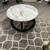 Round kitchen table and 2 round end tables and coffee table for living 3 thumbnail